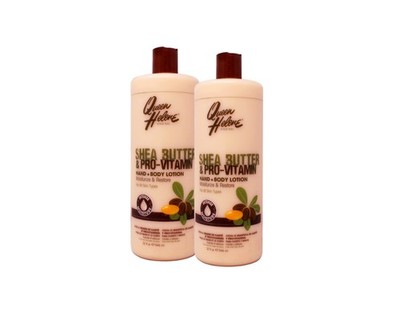 Queen Helene Shea Butter Pro-Vitamin Hand Body Lotion 32 oz 2 Pack