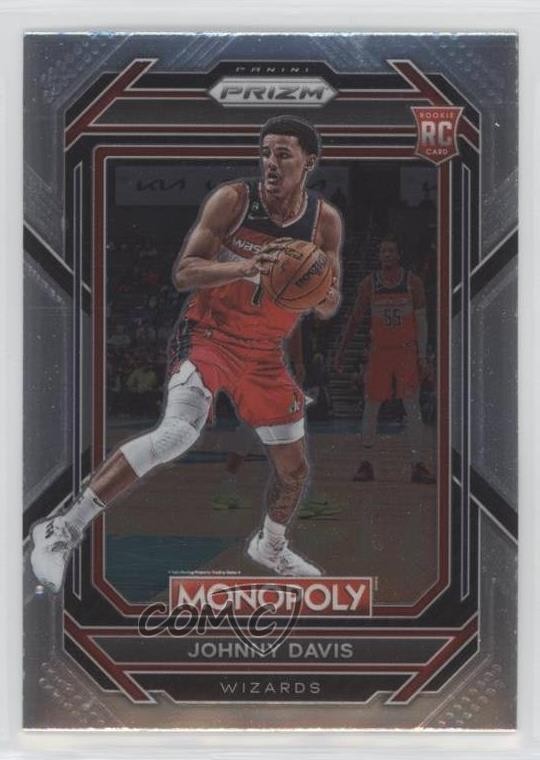 2022-23 Panini Prizm Monopoly Johnny Davis #90 Rookie RC 0jd0