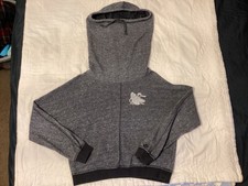 Vintage 1980 Gray Tag Nike Sportswear Cowell Funnel Neck Hoodie Womens Large