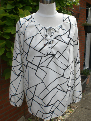 leichte Langarm Bluse Gr. M eher L von Fransa