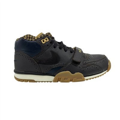 Nike Air Trainer 1 Mid PRM QS Brown Dark Obsidian Mens Athletic Brogue Sneaker