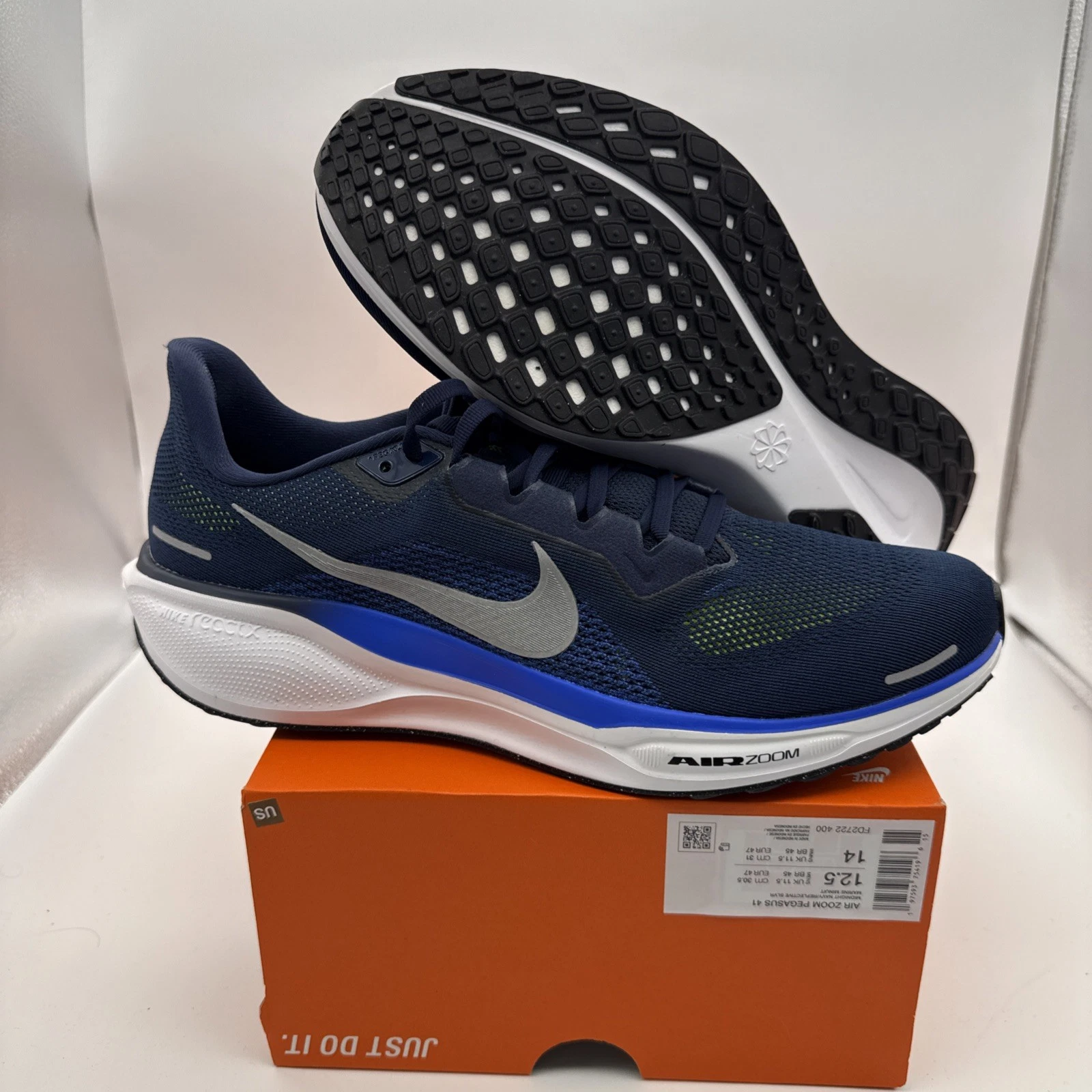 Scarpe da corsa Nike Air Zoom Pegasus 41 FD2722 400 blu sneakers taglia 12 5