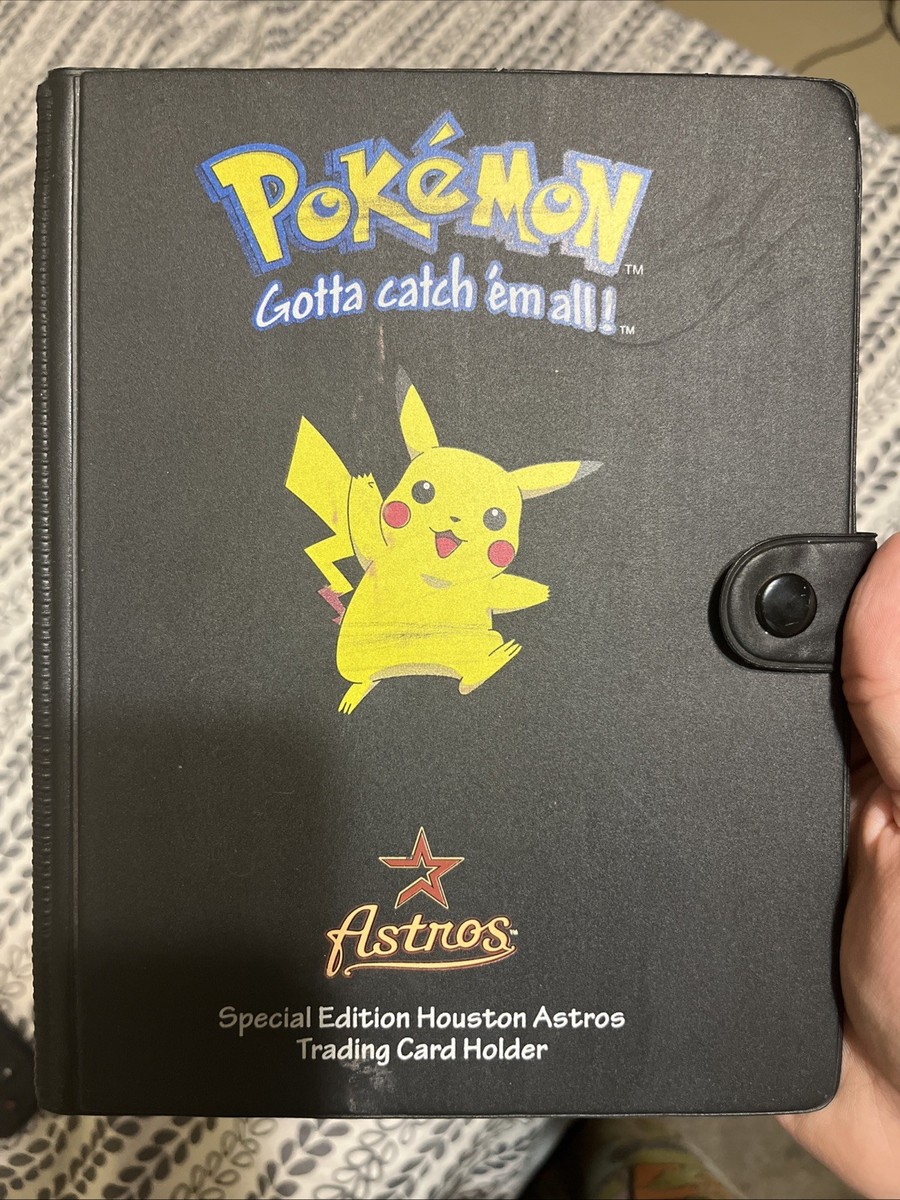 Pokmon Astros Special Edition Card Holder Pokmon Astros Special Edition Card Holder
