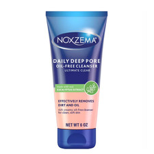 Noxzema Ultimate Clear Daily Deep Pore Cleanser Oil Free Face Wash 6 oz