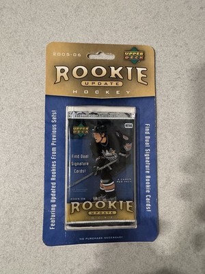 Upper Deck 2005-06 NHL Hockey Rookie Update Pack 5 Cards Dual Signature Capitals