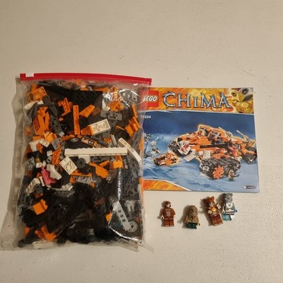 LEGO Chima 70224 Set mit Anleitung Unvollständig Gebraucht