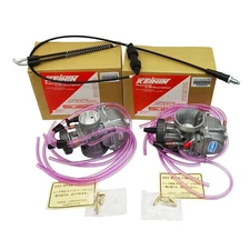 Keihin 35mm PWK Air Striker Carburetors For Yamaha Banshee YFZ 350 (Pair) Set