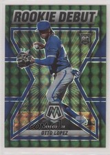 2022 Panini Mosaic Rookie Debut Green Mosaic Prizm Otto Lopez #RD-8 0q1p