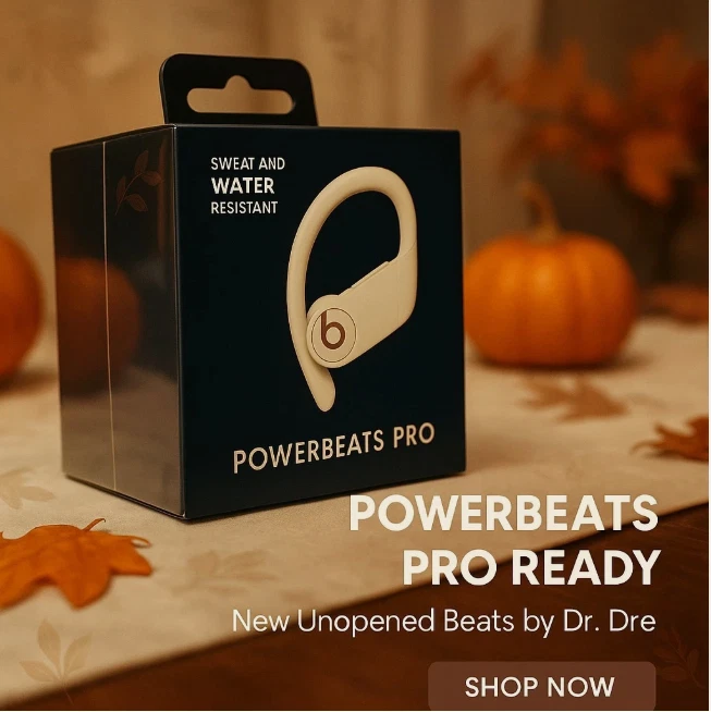 Beats by Dr. Dre Powerbeats Pro White Headphones for sale | eBay