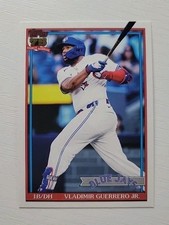 VLADIMIR GUERRERO JR 75th Anniversary 2026 TOPPS SERIES 1 BLUE JAYS #T91-9