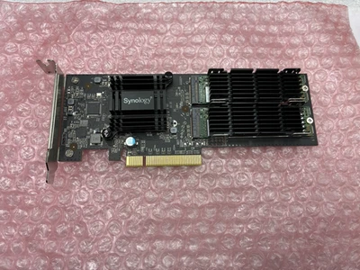 Synology 2TB M2D18 08-08M2D1811 Dual M.2 SSD Adapter Card /W 2x Intel 660P 1TB - Image 1 of 3