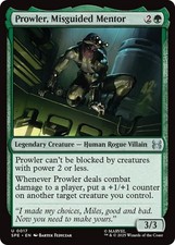 Foil - Prowler, Misguided Mentor - 17 - Marvel's Spider-Man: Eternal-Legal - NM