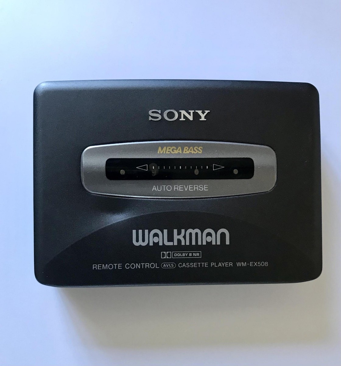 Vintage Retro Sony Walkman Portable Cassette Player - AVSL (WM