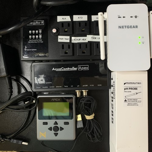 Neptune Systems AquaController, EB8, Display,NIB Agrowtek SX-PH, Aqua Bus,Wifi