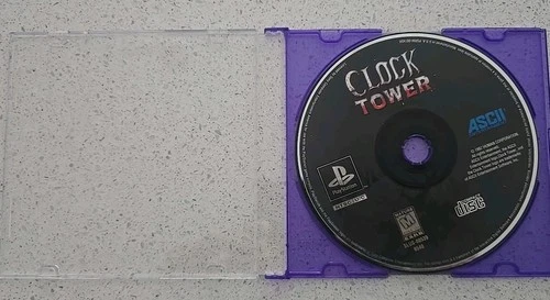 Clock Tower (Sony PlayStation 1, 1997) disc only Tested PS1 Horror Resurfaced