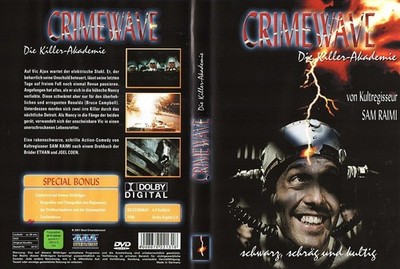 CRIMEWAVE - DIE KILLER-AKADEMIe --- Klassiker --- ein Film von Sam Raimi ---
