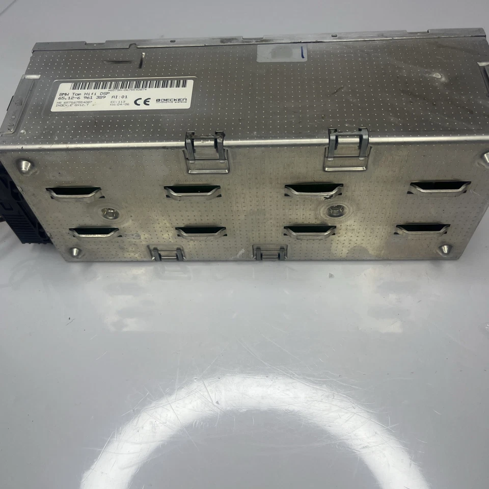 2002-2008 BMW 7-Series E65/E66 Logic7 Top-HiFi DSP Amplifier 65126961389 Becker - Bild 3 von 4