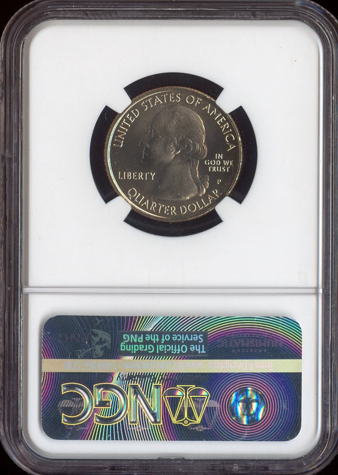 2011 Olympic Quarter NGC MS66 Holiday Sale 🎁 - Image 2 of 2