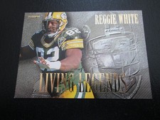 REGGIE WHITE 1994 FLEER LIVING LEGENDS FOIL INSERT FOOTBALL CARD # 6