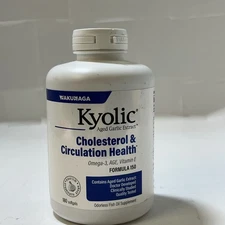 Aged Garlic Extract™, Cholesterol & Circulation Health, 180 Softgels Exp9/26