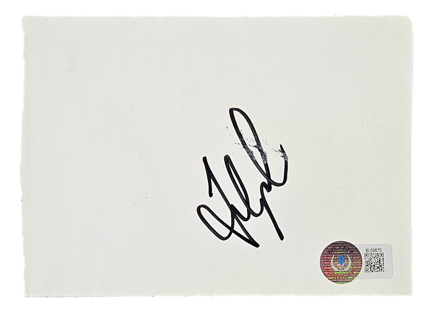 Fred Couples Autographed Signed 4x6 PGA Cut BAS BL59875 