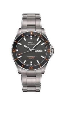 Mido Ocean Star 200 Grey Dial Titanium Men's Watch M026.430.44.061.00