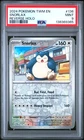2024 Pokemon Twilight Masquerade Snorlax 136/167 Reverse Holo PSA 9 136