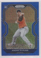 2021 Panini Prizm Blue Mojo Prizm 162/199 Andre Scrubb #54 06ee