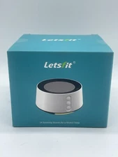 Letsfit Sleep Sound Machine 14 Soothing Sounds for Sleeping - White - NIB
