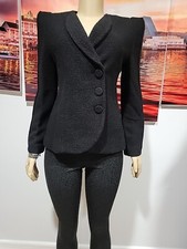 Giorgio Armani Made In Italy Size 42/US 6 Women's Blazer High Quality NEW W