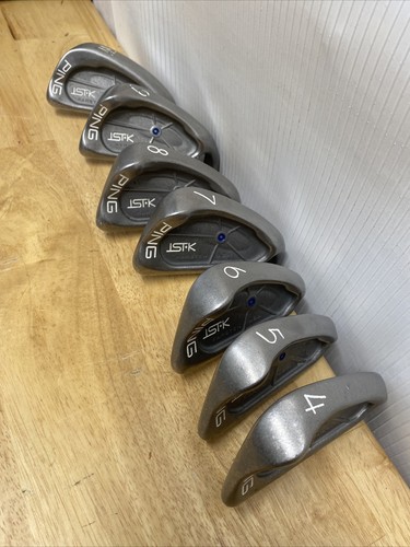 ⛳️Ping Golf ISI-K 4-PW JZ Steel Shafts, Blue Dot Iron 7 Club Set - Picture 3 of 8