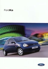 Ford Ka 1.3 60 70 HP hp brochure brochure plus price list plus accessories 2002 60  