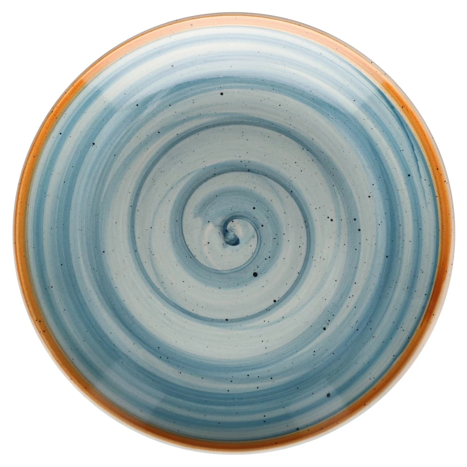 Van Well 6er Set Magnifica Kuchenteller Grün Blau Rot Dessertteller RESTPOSTEN - Bild 2 von 4