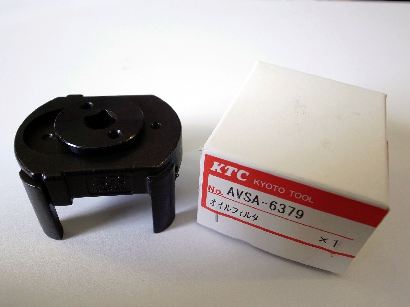 KTC Adjustable Oil Filter Cartridge Wrench Avsa-6379 Made in Japan for sale  online | eBay