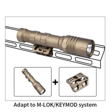 New Tactical PLHv2 Metal Flashlight 1300LM White LED Airsoft Hunting Scout Light