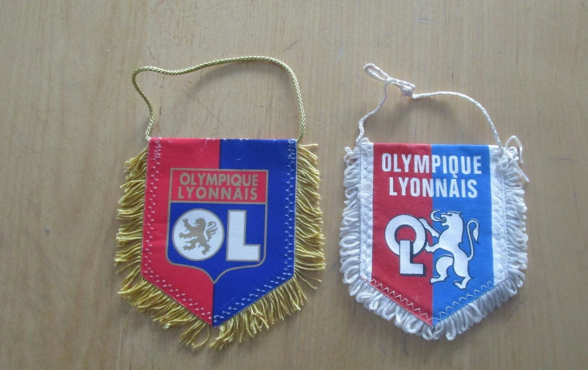 Écharpe OL Lyon Brugge KV coupe UEFA 2001 football olympique lyonnais