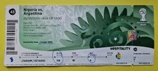 FIFA World Cup 2014 Match 43 Nigeria Argentina Hospitality Ticket