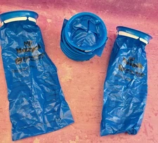 MP MOZZPAK Vomit Bags 10 Pack Emesis Bags Air Sickness Cleanup Blue Up to 36 oz