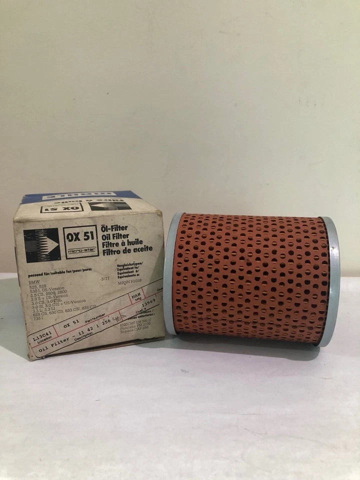 Filtro de aceite de motor - M30B30 Mahle OX 51 se adapta a BMW Land Rover Aston Martin seleccionado Foto 3 de 4