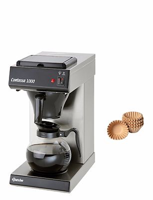 Bartscher Kaffeemaschine Filter Kaffeeautomat Contessa 1000 + Filter 