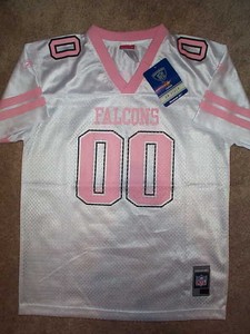 pink falcons jersey