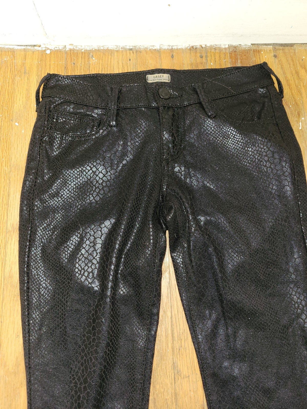 True Religion Casey Super Skinny Python Jeans. Co… - image 2