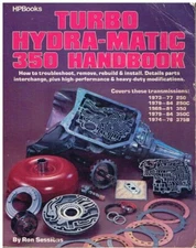 GM 250 250C 350 350C 375B TURBO HYDRAMATIC 1973- AUTO GEARBOX OVERHAUL MANUAL