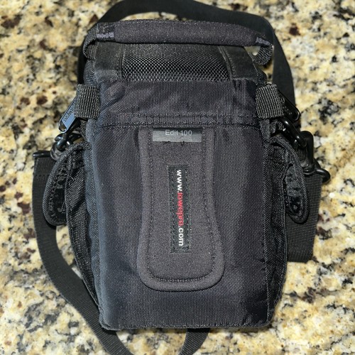 Lowepro Small Digital Camera Bag Multiple Pockets Storage Black Shoulder Strap - Picture 11 of 16