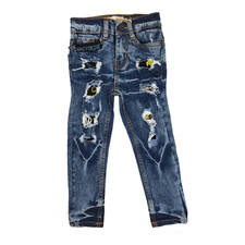 Kid's FWRD DENIM  CO. Little Kid's Paint Me Down Denim Jean