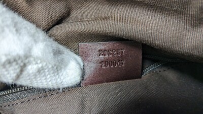 GUCCI Bag Shoulder bag Beige / Brown GG Canvas 203257 200047