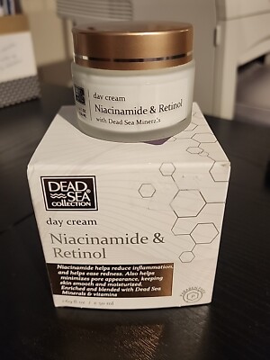 Dead Sea Collection Niacinamide Retinol Day Cream Moisturizing Smoothing 1.69 oz