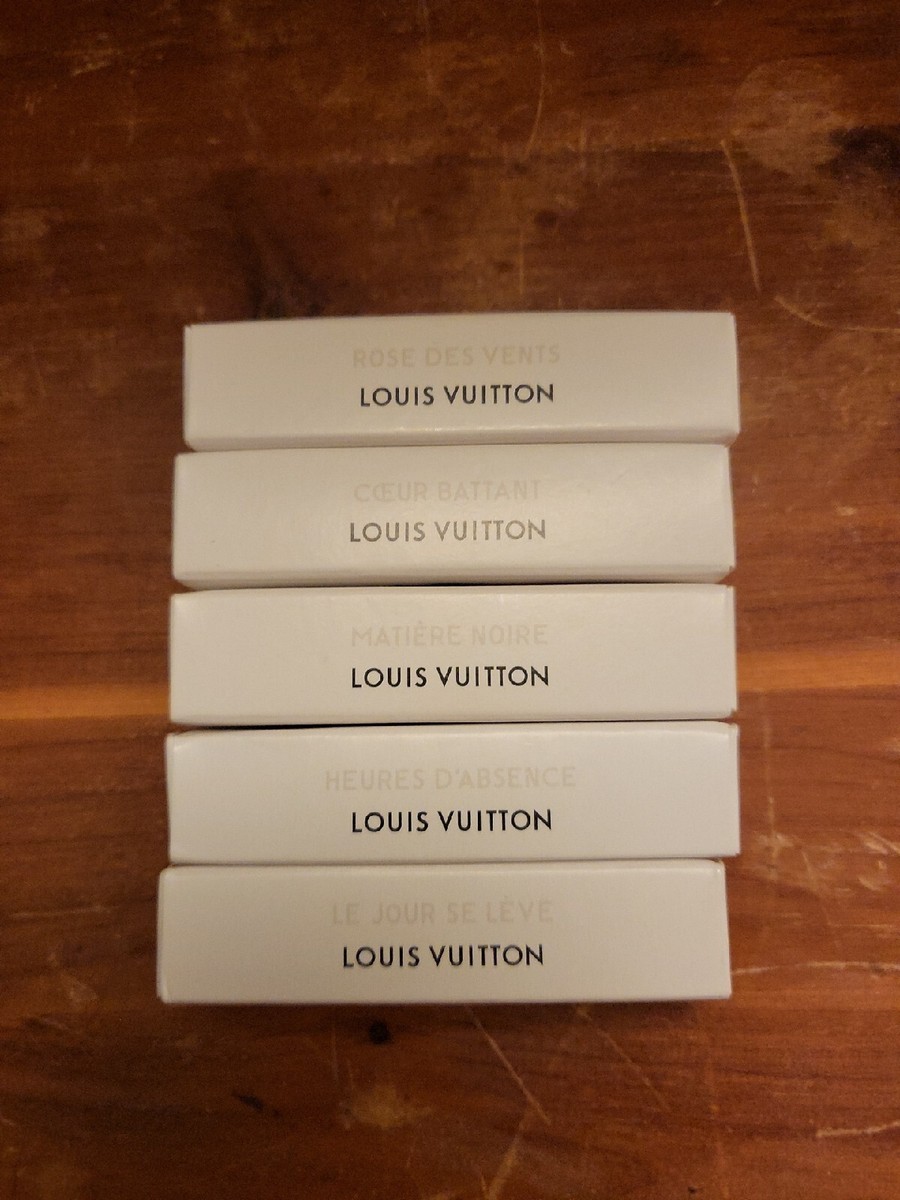Louis Vuitton の 2ml サンプル Louis Vuitton 2 ml Fragrance Samples (5 Scents Sold