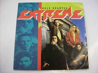 EXTREME - HOLE HEARTED - 7'' VINYL GERMANY 1990 TOP