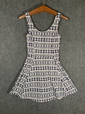 Divided H&M Short Sleeveless Dress Size 4 Womens Summer Regular Fit Casual Cute